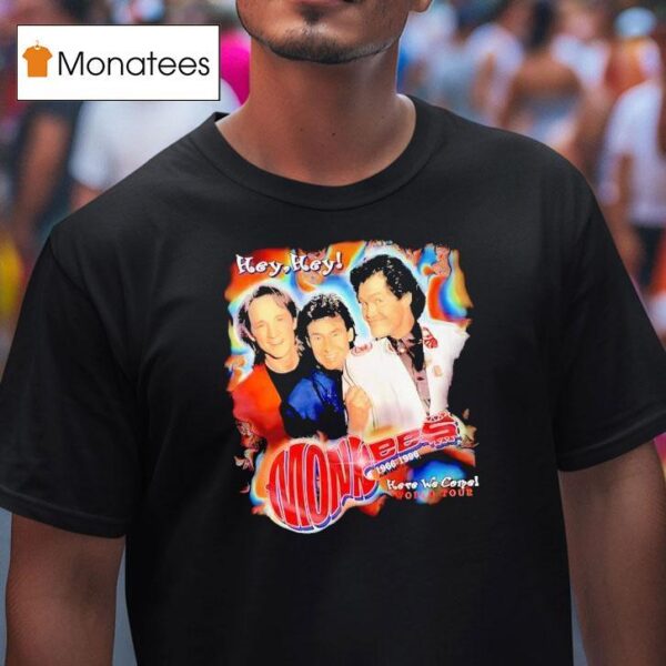 The Monkees Hey Hey Here We Come World Tour Vintage T Shirt