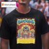 The Offspring Supercharged Tour For North America Tour Dates Featuring Skull Plug Electric Shock T Shirt