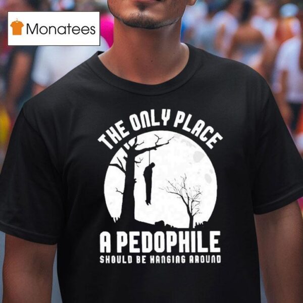 The Only Place A Pedophile Should Be Hanging Around T Shirt