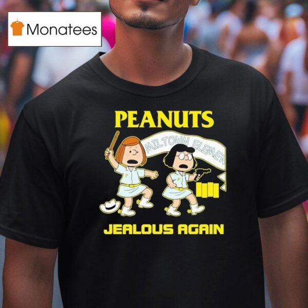 The Peanuts Jealous Again Miltown Elemen T Shirt