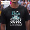 The Philadelphia Eagles Nd Anniversary Thank You For The Memories Road Abbey Signatures T Shirt