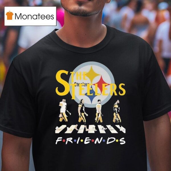 The Pittsburgh Slers Friends Road Abbey Walking T Shirt