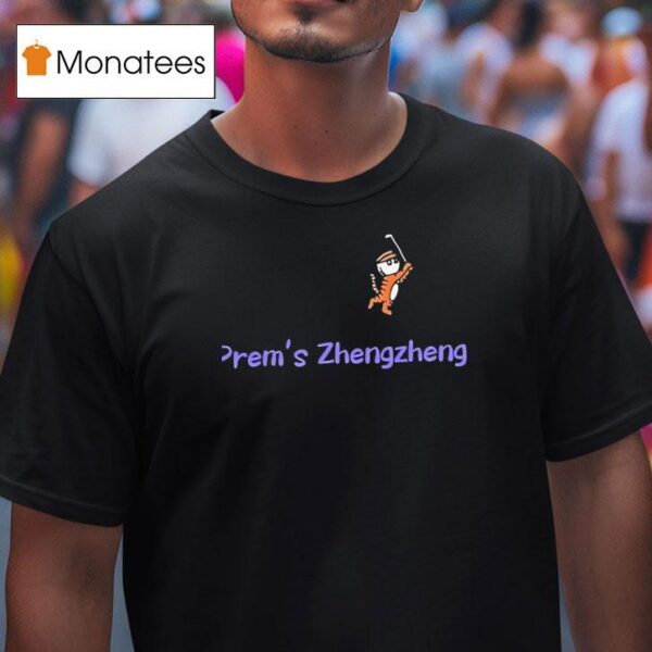 Tiger Golf Prem S Zhengzheng T Shirt