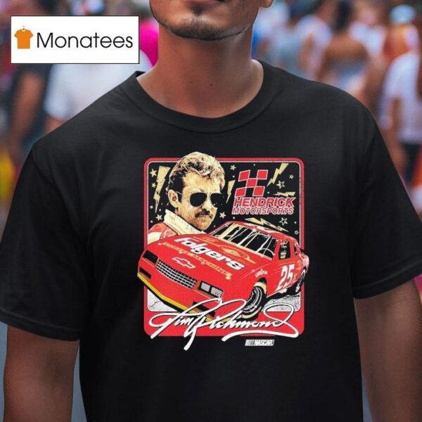 Tim Richmond Folgers Hendrick Motorsports Nascar T Shirt
