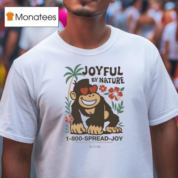 Tism Joyful By Nature Island Monkey T Shirt