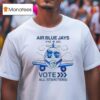 Toronto Blue Jays Vladimir Guerrero Jr And Alejandro Kirk Kirky Vote Air Yyz Atl All Star T Shirt