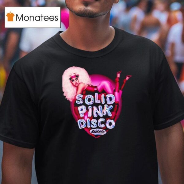Trixie Mattel Solid Pink Disco Balloon Hear T Shirt
