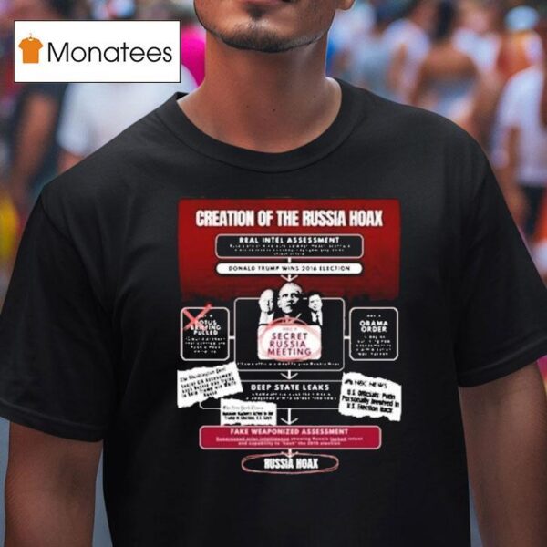 Trump Creation Of The Russia Hoax T Shirt