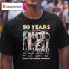 U Years Thank You For The Memories Signature T Shirt