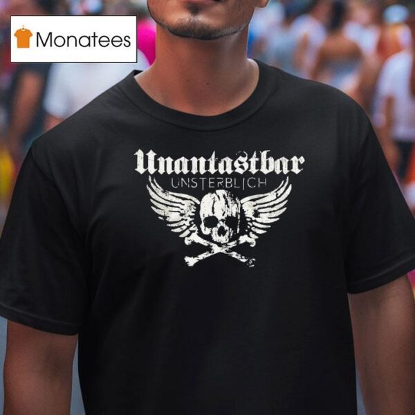 Untouchable Immortal Skull Wings T Shirt