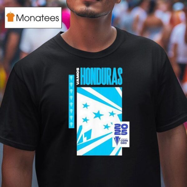Vamos Honduras Concacaf Copa Oro T Shirt