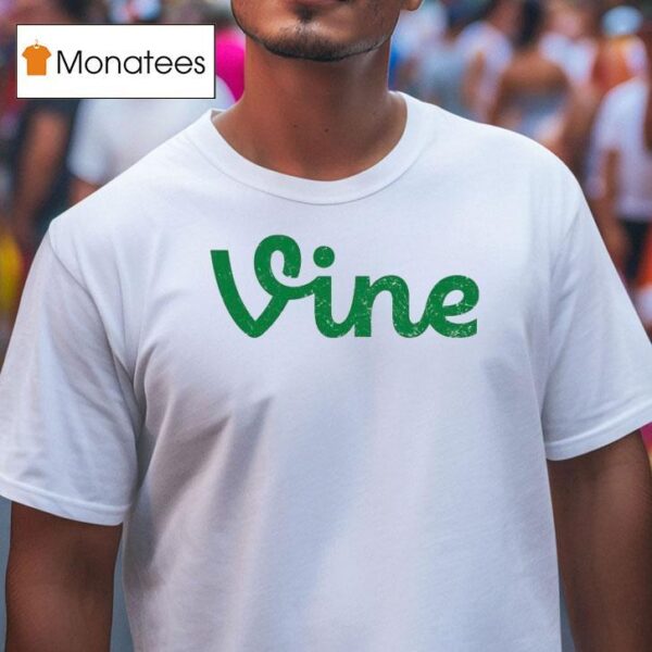 Vine Logo T Shirt