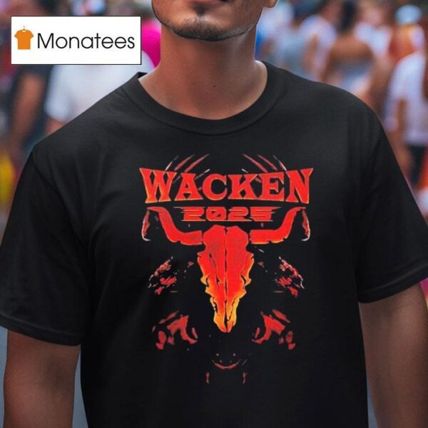 Wacken Open Air X Raven Bullhead Festival On July August T Shirt