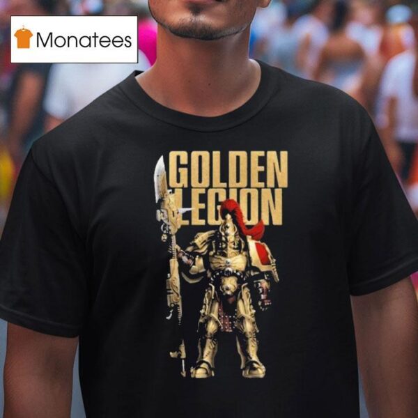 Warhammer Adeptus Custodes Golden Legion T Shirt