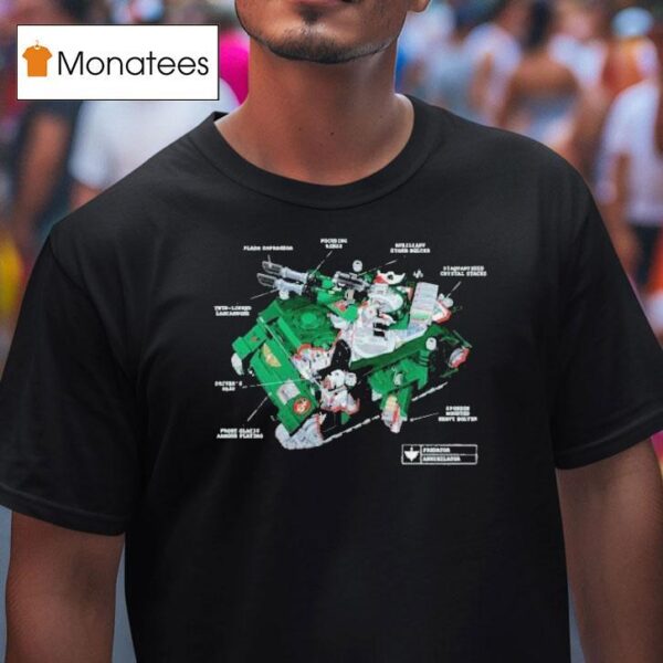Warhammer Predator Annihilator Internals T Shirt
