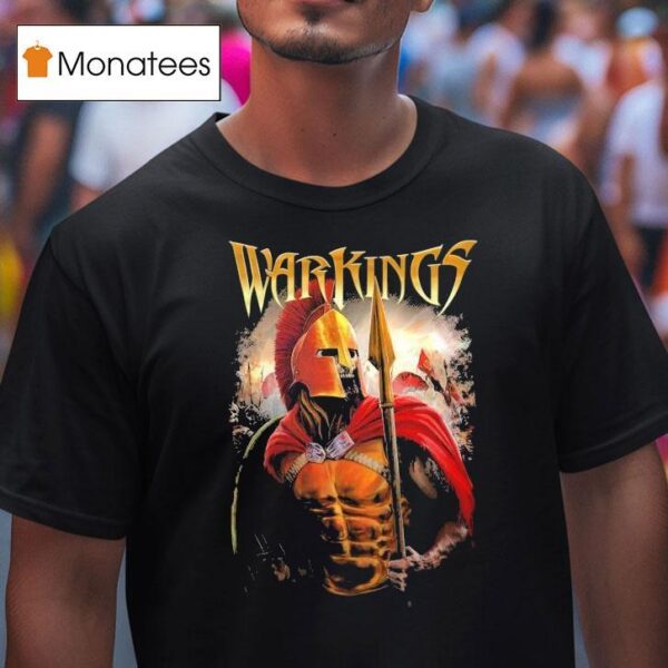 Warkings For King And Crown Tour Spartan T Shirt