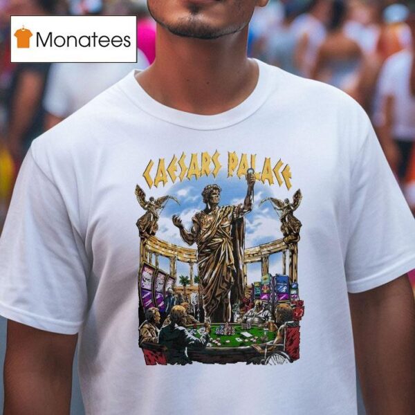 Warren Lotas Caesars Palace Palatial Statue T Shirt