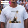 Warren Zeiders Live Show At Maverik Center In Salt Lake City Ut On September Cowboy Standing In Front Of Muscle Car T Shirt