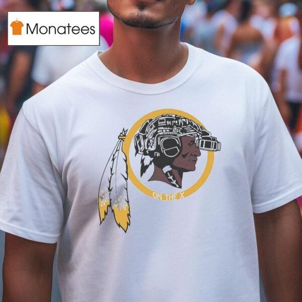 Washington Commanders Redskins On The X Masco T Shirt
