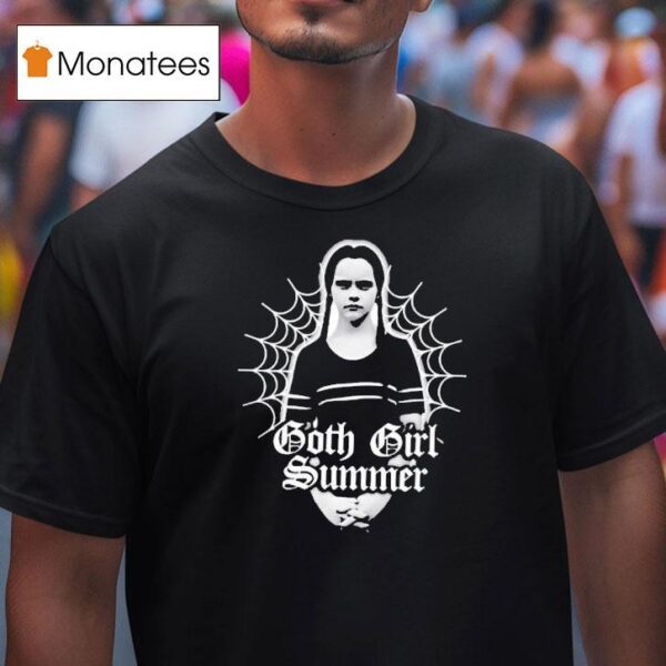 Wednesday Addams Goth Girl Summer T Shirt