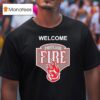 Welcome The Portland Fire Logo T Shirt