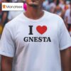 Will Ferrell I Love Gnesta T Shirt