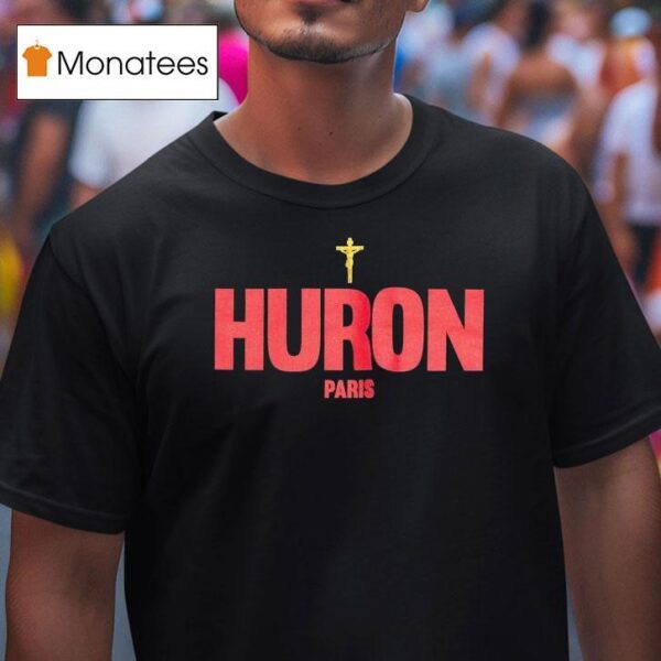 Willy Chavarria Ss Huron Paris Cross Show T Shirt