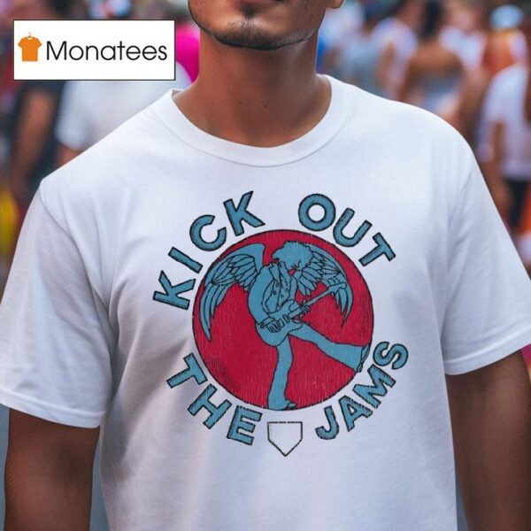 Winged Man Kick Out The Jams T Shirt
