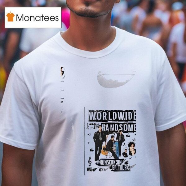 Worldwide Handsome Runseokjin Ep Tour Run Jin Bts The First Tour T Shirt