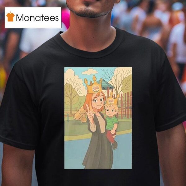 Wp Queen Of The Playground Burger King T Shirt