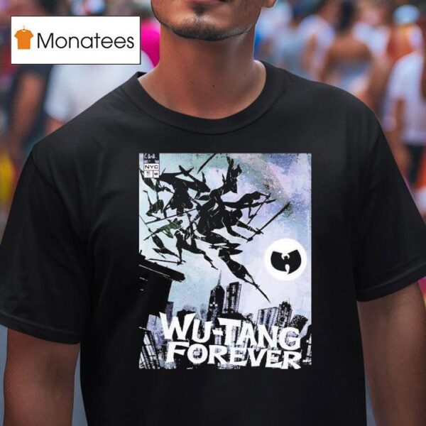 Wu Tang Clan Nyc Pop Up On July Ninja Batman Comic Inspired T Shirt