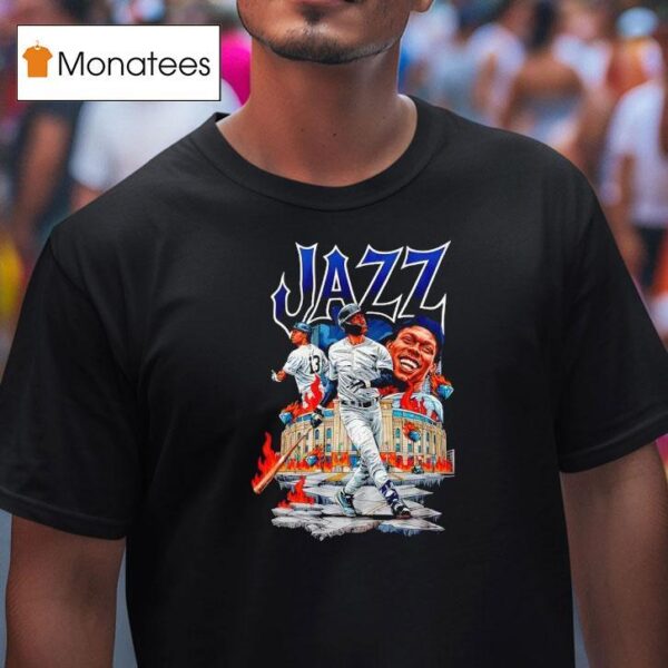Yankees Jazz Bronx Hero Baseball T Shirt