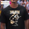 Zach Bryan Bst Hyde Park London Event Guitar Photo T Shirt
