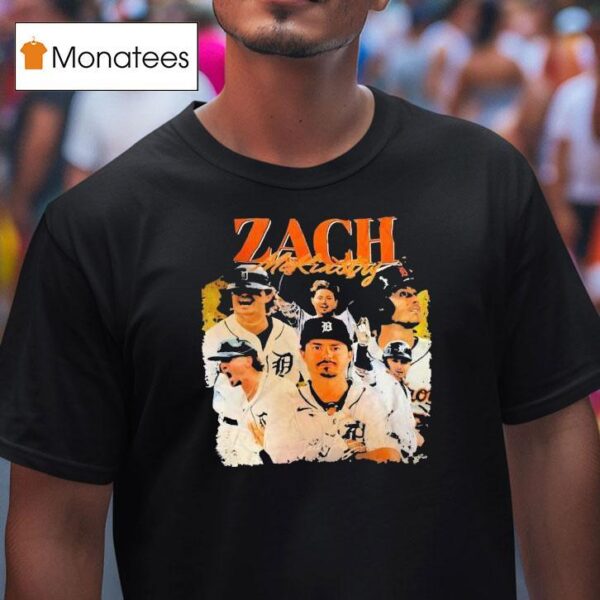 Zach Mckinstry Detroit Tigers Baseball Vintage T Shirt