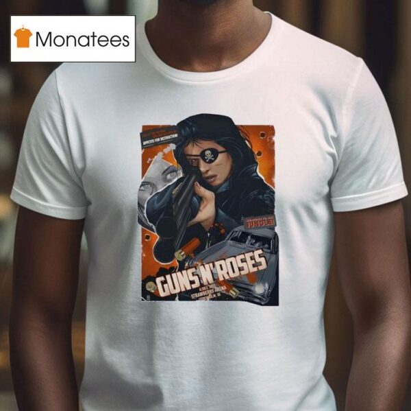 Guns N Roses Event Stockholm T Shirt