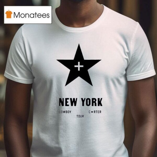 Beyonce Cowboy New York Tour T Shirt