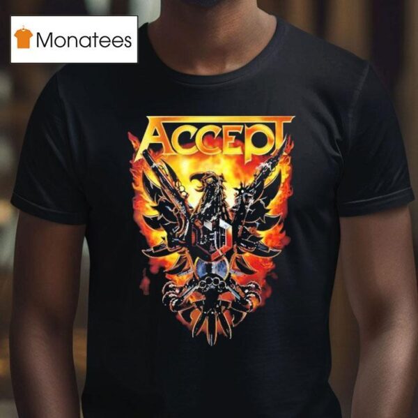 Accept Rising Eagle T Shirt