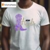 Aew Heels These Heels Were Made For Walking Boo T Shirt