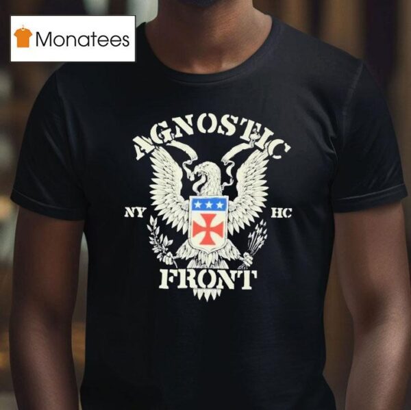 Agnostic Front Eagle Cres T Shirt