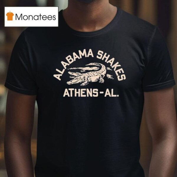 Alabama Shakes Athens Al Gator T Shirt