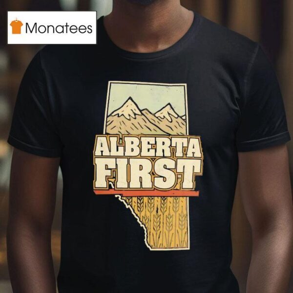 Alberta First Vintage T Shirt