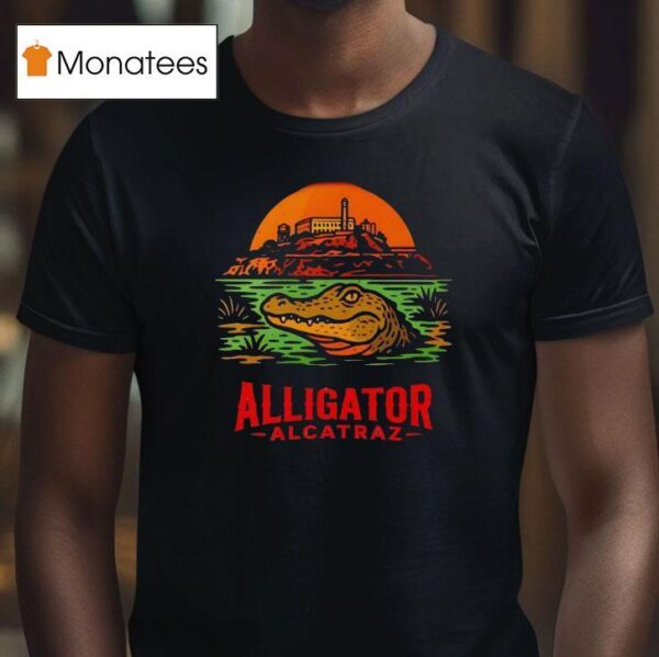 Alcatraz Alligator Vintage T Shirt