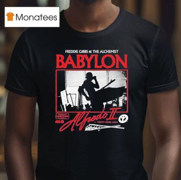 Alfredo Ii Babylon By Freddie Gibbs X The Alchemist Tokyo Crime Saga Aesthetic T Shirt