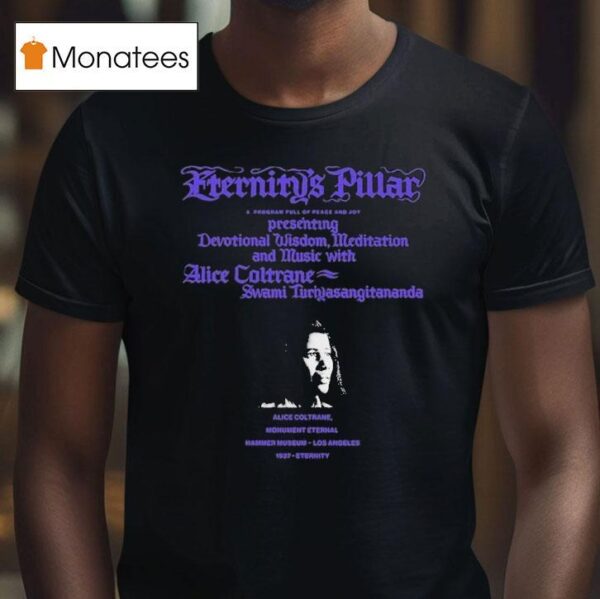 Alice Coltrane Eternity S Pillar T Shirt