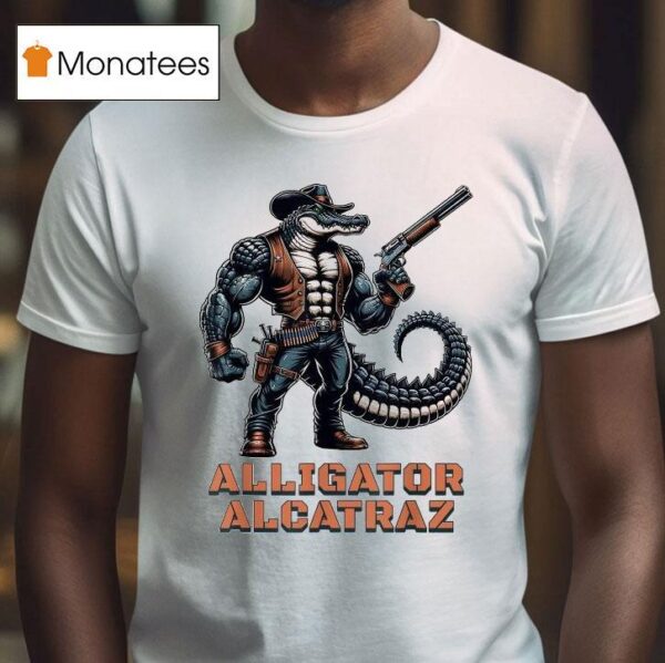 Alligator Alcatraz Florida Everglades Prison Cowboy T Shirt