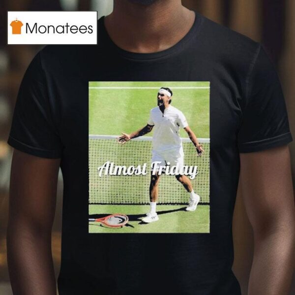 Almost Friday Taylor Fritz Wimbledon T Shirt