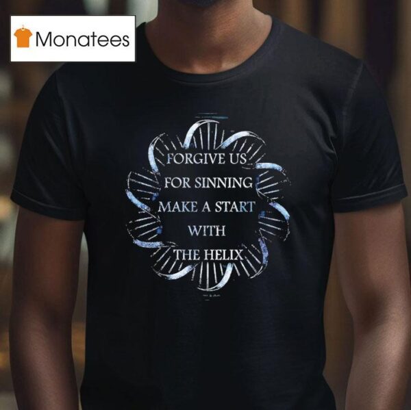 Amaranthe Forgive Us For Sinning Make A Start With The Helix T Shirt