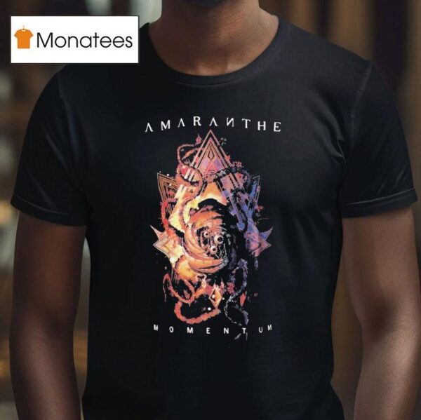 Amaranthe Momentum Helix Summer Tour T Shirt