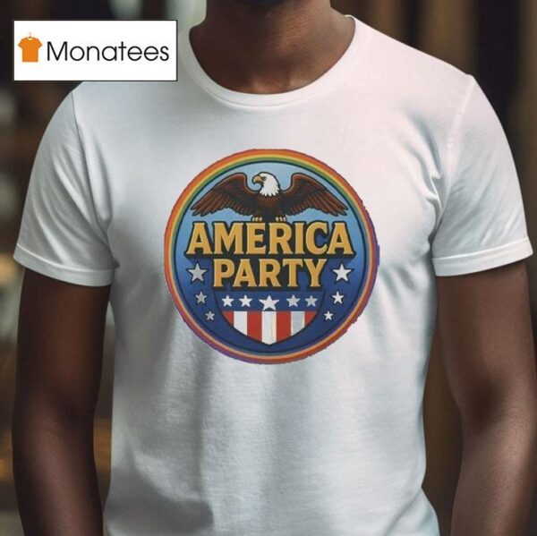 America Party Eagle T Shirt