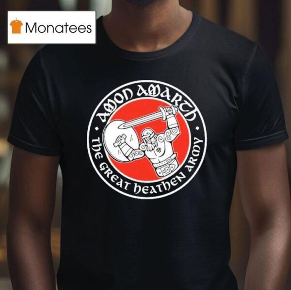 Amon Amarth The Great Heathen Warrior T Shirt